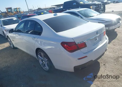 2014 BMW 750I z USA, uszkodzony, nr VIN WBAYA8C50ED824955